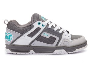 Core Shoes DVS COMANCHE Grise Blanche Turquoise | AFI-279386