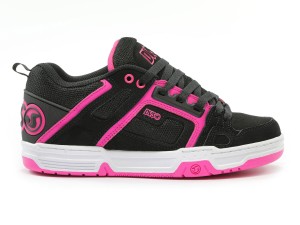 Core Shoes DVS COMANCHE Noir Rose Blanche | REG-962753